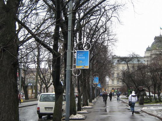 Фото рекламной плоскости по адресу пр. пр.Свободи