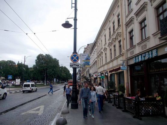 Фото рекламной плоскости по адресу пр. пр.Свободи