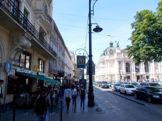 Фото рекламної площини за адресою пр. пр.Свободи