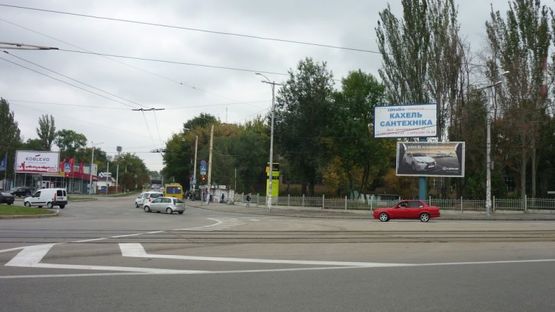 Фото рекламной плоскости по адресу пр.Ленина(Соборный)_автовокзал