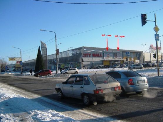 Фото рекламной плоскости по адресу Набережная-Запорожская 1Б