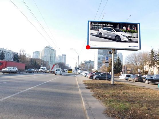 Фото рекламной плоскости по адресу Победы пр-т 112