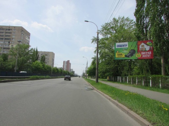Фото рекламної площини за адресою Леся Курбаса (50-річчя Жовтня) проспект, 2а