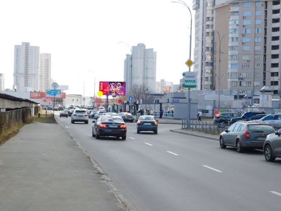 Фото рекламної площини за адресою Григоренко Петра пр-т / Срибнокильская ул. 1