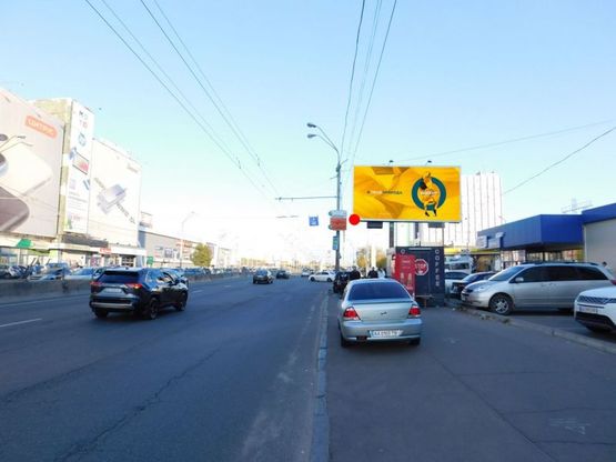 Фото рекламной плоскости по адресу Бандеры Степана пр-т 8