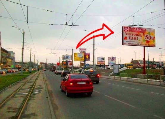 Фото рекламной плоскости по адресу Городоцька вул.