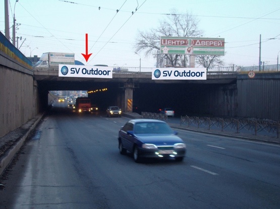 Фото рекламної площини за адресою Бандеры Степана пр-т, Вербовая ул., к Тульской пл., к "Петровке"
