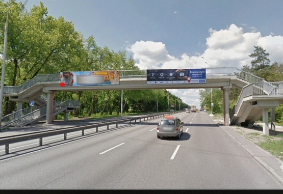 Фото рекламної площини за адресою Победы пр-т 139, рядом кемпинг "Пролисок", из центра