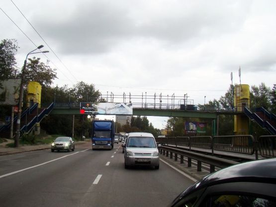 Фото рекламной плоскости по адресу Телиги Е. ул., в районе АЗС