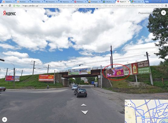 Фото рекламной плоскости по адресу Джерельна (тунель, правий) ТЦ "Антей"