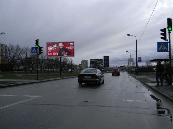 Фото рекламной плоскости по адресу Богатырская ул. - завод "Оболонь" ( к Тульской пл.)