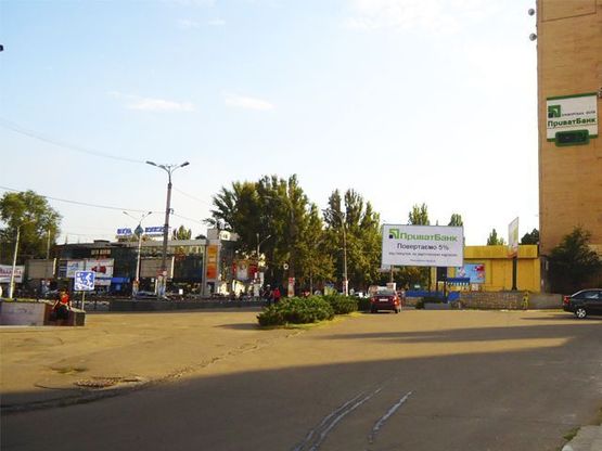 Фото рекламної площини за адресою Мира пр.,37А, 95 квартал ("Фокстрот")