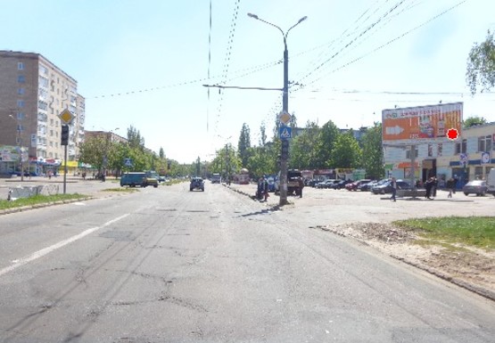 Фото рекламной плоскости по адресу Рокоссовского ул. - Одинцова ул., АТБ Маркет