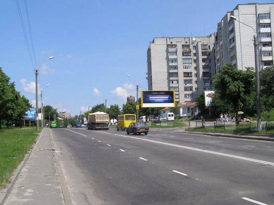 Фото рекламной плоскости по адресу Пасічна - Китайська А