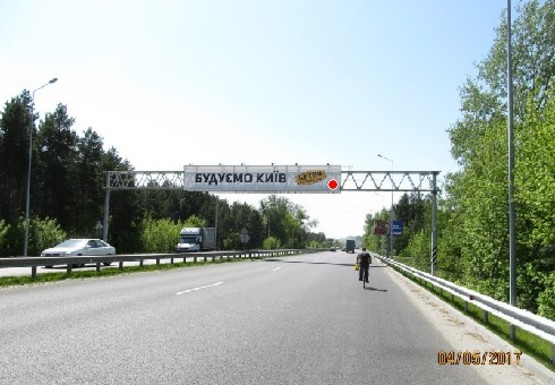 Фото рекламної площини за адресою Трасcа Н-01, Новая Обуховская, 41,600