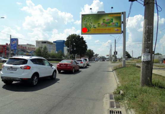 Фото рекламної площини за адресою Академика Павлова ул. - Механизаторская ул.