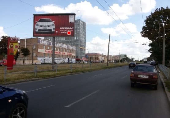 Фото рекламної площини за адресою Московский пр. 190-1 - Маршала Жукова пр.