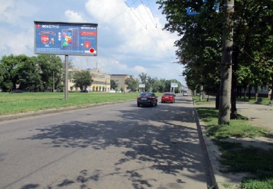 Фото рекламної площини за адресою Московский пр., 202 (из центра)