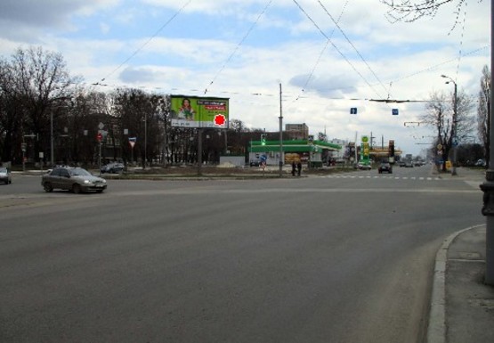 Фото рекламної площини за адресою Московский пр. - Морозова ул. (из центра)