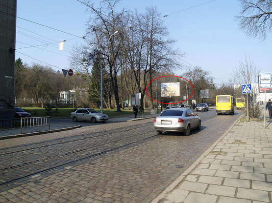 Фото рекламной плоскости по адресу Вітовського, 47 (до вул Коперніка)