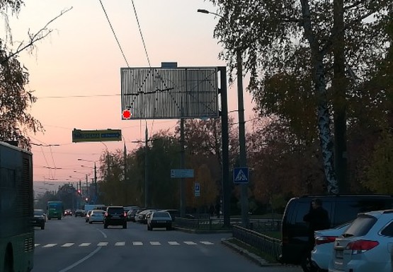 Фото рекламной плоскости по адресу 23 Августа ул., 43