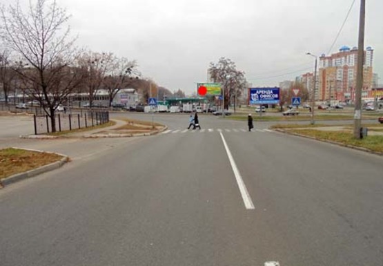 Фото рекламной плоскости по адресу Ромена Роллана ул. - Клочковская ул.