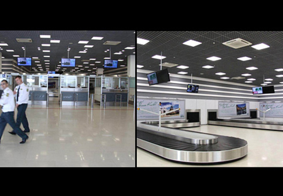 Фото рекламной плоскости по адресу Зона №2. Прилеты (Терминал А)