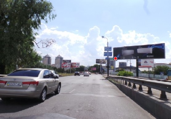 Фото рекламной плоскости по адресу Броварской пр. - Шептицкого ул. (бывш. Луначарского ул.)