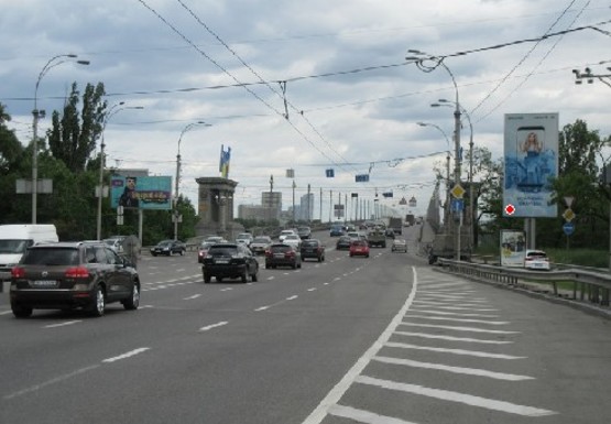 Фото рекламной плоскости по адресу Мост Патона