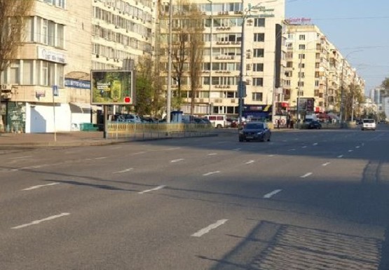 Фото рекламной плоскости по адресу Леси Украинки бул., 26а (BackLit)