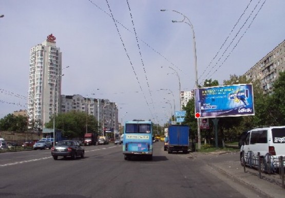 Фото рекламної площини за адресою Полярная ул. - Маршала Рокоссовского ул.