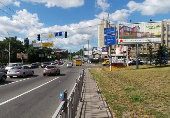 Фото рекламної площини за адресою Голосеевская пл.
