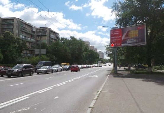 Фото рекламной плоскости по адресу Лобановского пр., 10  (бывш. Краснозвездный пр.)