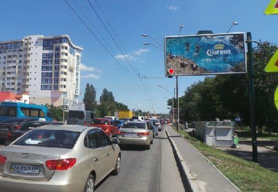 Фото рекламной плоскости по адресу Победы пр., 73_1