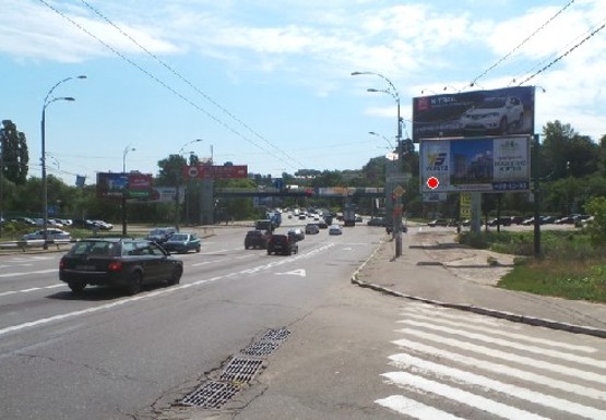 Фото рекламної площини за адресою Лобановского пр.  (бывш. Краснозвездный пр.) - Кировоградская ул.