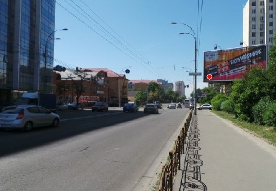 Фото рекламной плоскости по адресу Лобановского пр., 53  (бывш. Краснозвездный пр.)