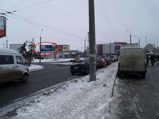 Фото рекламной плоскости по адресу Карпенка Карого - Конякіна