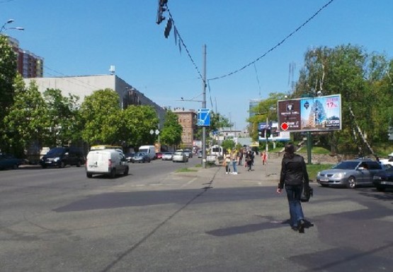 Фото рекламной плоскости по адресу Сечевых Стрельцов ул. (бывш. Артема ул.) - Глубочицкая ул.