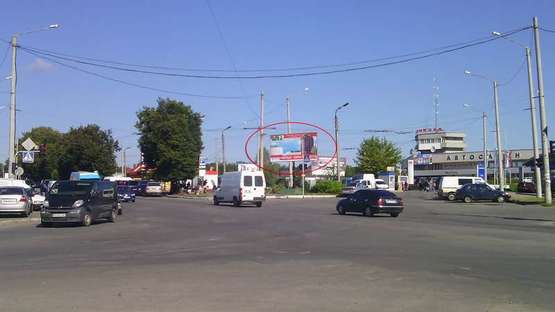 Фото рекламної площини за адресою Миру - Автовокзал