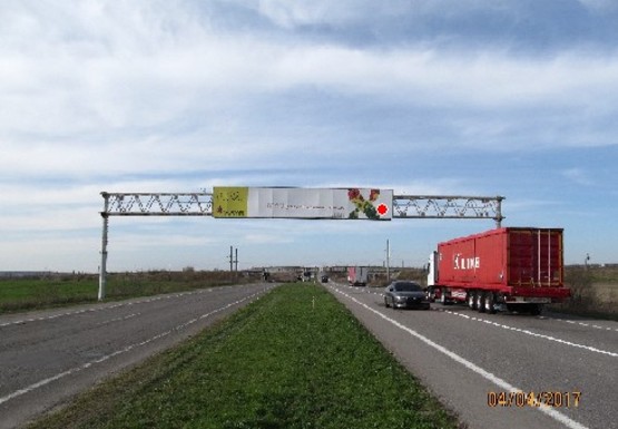 Фото рекламной плоскости по адресу Трасса M-05, Киев-Одесса, 402,900