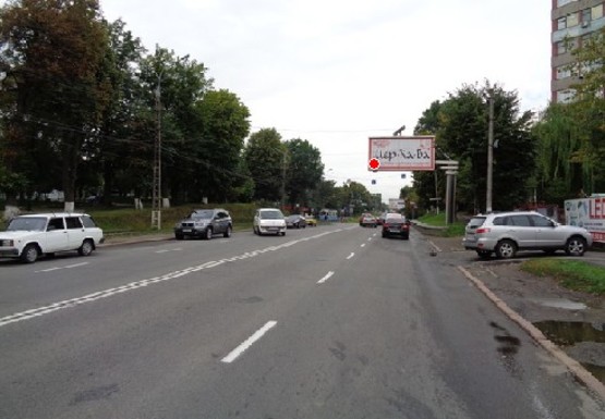 Фото рекламной плоскости по адресу Хмельницкое шосе (завод Аналог)