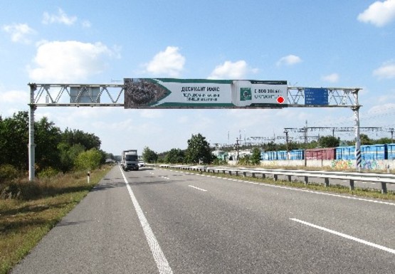 Фото рекламной плоскости по адресу Трасcа Н-01, Новая Обуховская, 36,100