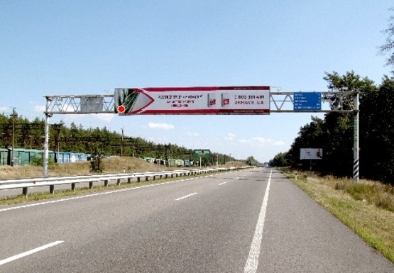 Фото рекламной плоскости по адресу Трасcа Н-01, Новая Обуховская, 36,100