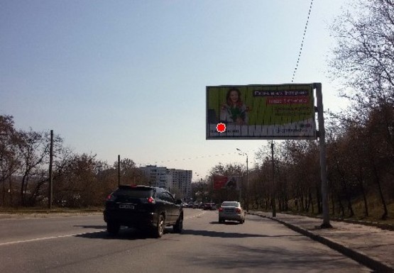 Фото рекламної площини за адресою Журавлевский спуск