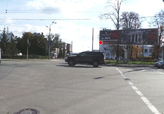 Фото рекламной плоскости по адресу Аэропорт "Жуляны", Воздухофлотский пр-т (левая)