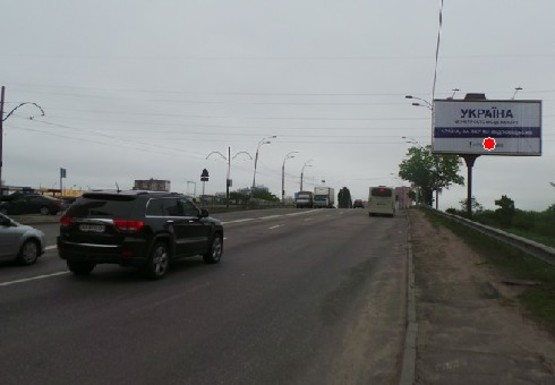 Фото рекламной плоскости по адресу Харьковское шоссе - Фанерная ул.