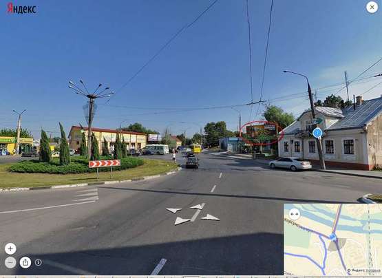 Фото рекламної площини за адресою Гагаріна -  Корсунська