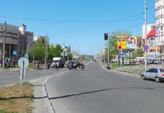 Фото рекламної площини за адресою Тимошенка ул., 21