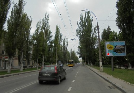 Фото рекламної площини за адресою Ушакова пр, 60 напротив (BackLit)