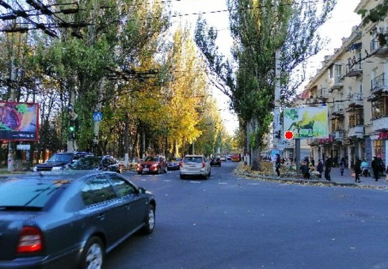 Фото рекламной плоскости по адресу Ушакова пр. - Козацкий пер. (BackLit)